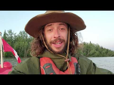 4000km Solo Canoe Trip Ep.1 Athabasca Glacier To Arctic Ocean