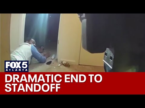 New video shows arrest of barricaded gunman | FOX 5 News