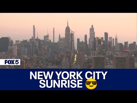 New York City Skyline Sunrise | FOX 5 DC