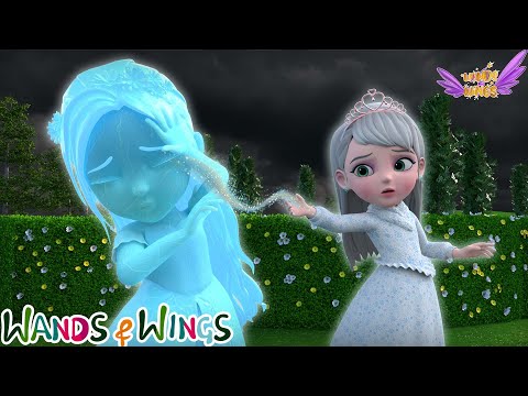 Princess Blossom Turned into ICE ❄ | FROZEN PRINCESS Song | Kids Rhymes | Wands & Wings