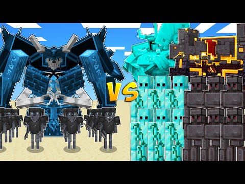 IMMORTAL ARMY vs DIAMOND & NETHERITE