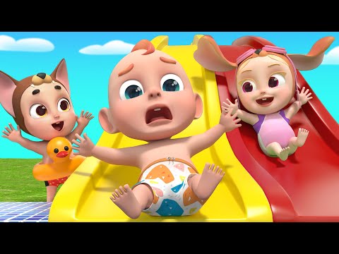 First Time Swimming | Don't be afraid of the Water | Rosoo Nursery Rhymes & Kids Songs