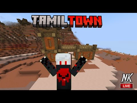 Project BT || 1.21 || part 2  || Tamil Town || Livestream ||#nktamilan