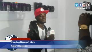 Just for laughs: Funny actor Liwin struggles to pronounce GLITTERATI  | @GhanaGist Video