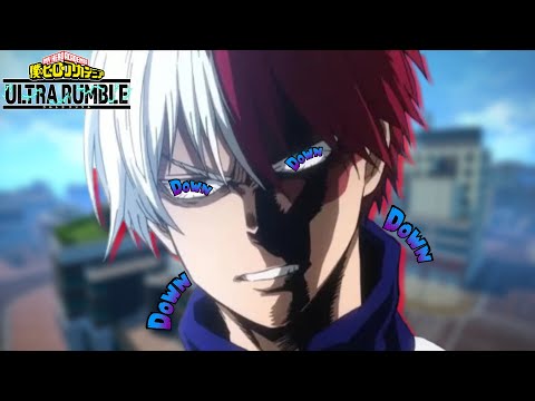 FREEZING RAPIDS IN PLACE With STRIKE Todoroki | My Hero Ultra Rumble