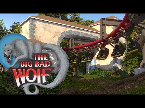 Big Bad Wolf Recreation - Busch Gardens Williamsburg [NoLimits 2]