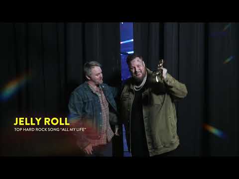 Jelly Roll's Acceptance for Top Hard Rock Song [2024 Billboard Music Awards]