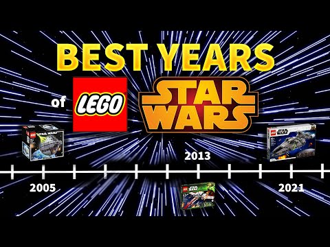 Top 10 Best Years of Lego Star Wars