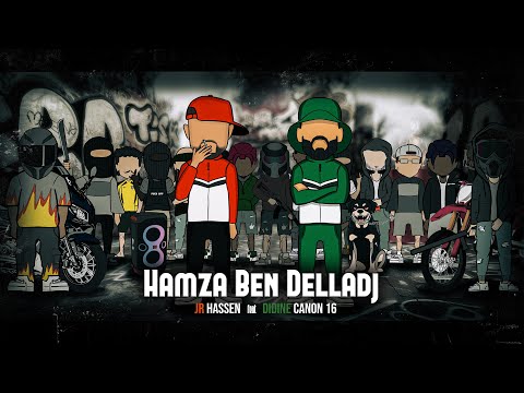 Junior Hassen ft. @didinecanon16.Officiel - Hamza Ben Delladj (Official Lyric Video)