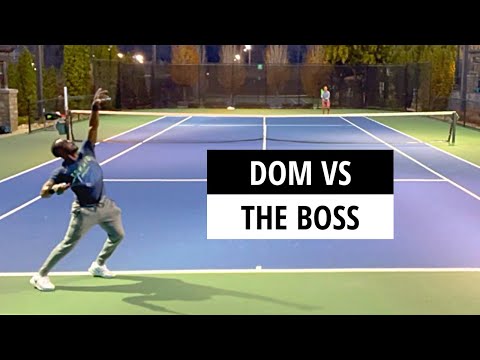 The Boss vs Dom [Official USTA 4.5 Match]