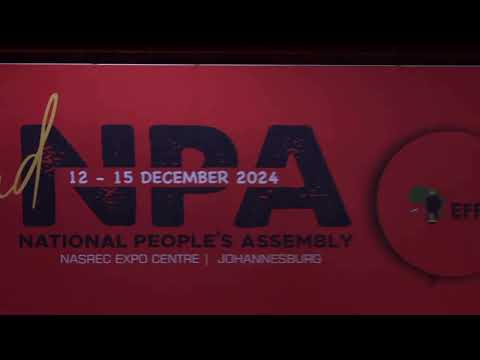 CIC Julius Malema Delivers 3rd NPA Political Report