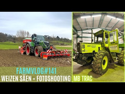 FarmVlog#141 Weizen säen 🌾& Fotoshooting eigener Merch!👕