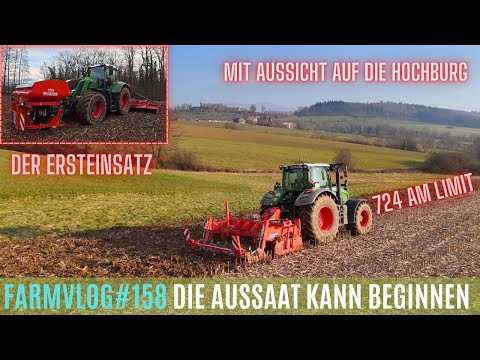 FarmVlog#158 Die NEUE Sämaschine ist einsatzbereit!🌾724 am LIMIT🚜