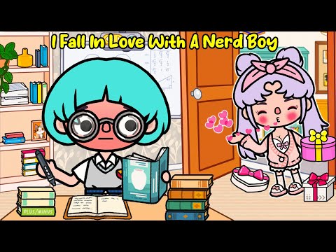 I Fall In Love With A Nerd Boy In High School 🤓💕 Very Sad Story | Toca Life World | Toca Boca