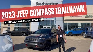 New 2023 Jeep Compass Trailhawk Elite 4x4 - Premium Leather | Stock # PCO4002 - Redwater Dodge