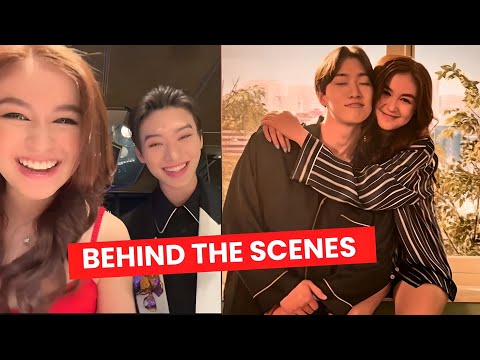 Sang Heon Lee and Anna Cathcart ( MinHo and Kitty ) being lovers in real life and Behind the Scenes