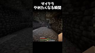 【マイクラ】やめたくなる瞬間 #1