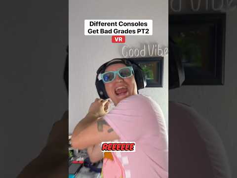 Consoles get bad grades PT2 #funny #comedy #gamer #relatable #humor #skit