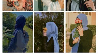 hijab girl dp pic hidden face|aesthatic 2023 dpz for girls with hijab💕|real girls#dpz#aesthatic#girl