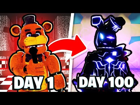 I went from Noob to Pro in FIVE NIGHTS TOWER DEFENSE Compilation!!...Roblox