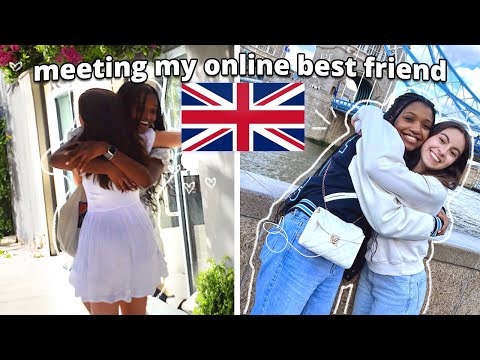 London Vlog | Meeting My ONLINE BEST FRIEND!