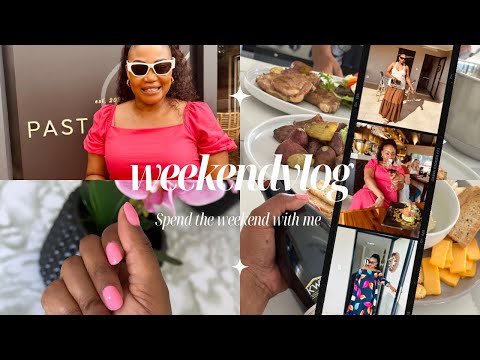 CARPE DIEM WEEKEND: Summer Hairstyle | Self Care doing own nails | GRWM | Lunch with the ladies