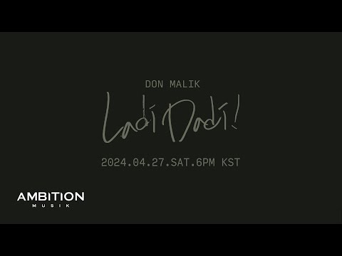 DON MALIK - Ladidadi (Official Teaser)