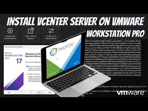 Install vCenter Server on VMware Workstation Pro #vmware #vmwareworkstation #vcenter