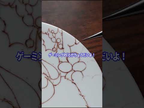 チョコペンで「サンタクロース」描いてみた #shorts #クリスマス