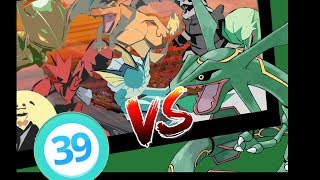 TEAM vs RAYQUAZA + 2EXP LEVEL UP + LUGIA IS BACK