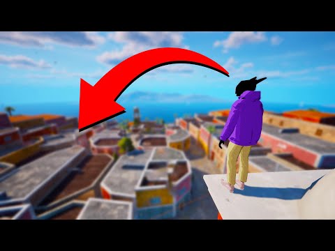 This New PARKOUR MAP Is INSANE! (Rooftops & Alleys)