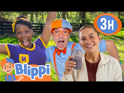 How Do Blippi & Meekah Start Their Day? 🌅🤸‍♂️ Stretch & Snack Fun! | Educational Videos for Kids