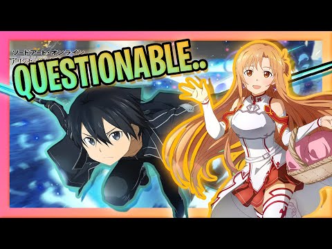 [SAO ARS] These Kirito/Asuna Are.. QUESTIONABLE OR BROKEN?! - SAO Alicization Rising Steel