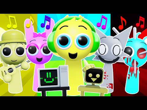 Unlocking ALL SINGING SPRUNKI MORPHS in Roblox!