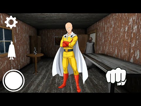 Playing As ONE PUNCH MAN In Granny's Old House On Hard Mode!