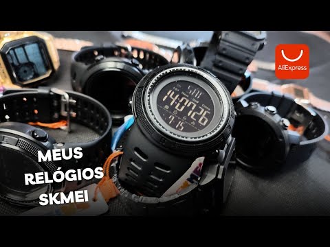 😱TODO MEU ESTOQUE DE RELÓGIOS SKMEI IMPORTADO DO ALIEXPRESS