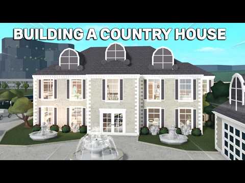 BUILDING A COUNTRY HOUSE IN BLOXBURG