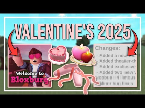 Everything in the Bloxburg VALENTINE'S DAY UPDATE 2025 (Roblox)