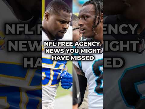 NFL Free Agency News You Might Have Missed (March 10th) #nfl #nflnews #nflfreeagency #shorts