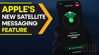 iPhone 14: All about Apple's new Emergency SOS via satellite service | WION Originals