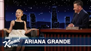 Ariana Grande on Wicked Oscar Nom, Training for the Role of Glinda & She Answers Questions from Kids