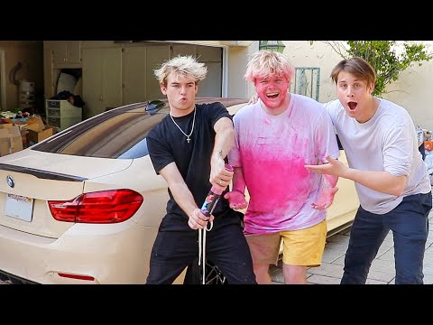 PRANKING OUR BEST FRIEND!!