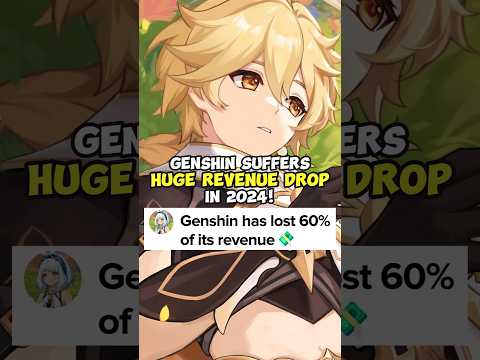 Genshin Suffers Huge Revenue Drop In 2024!