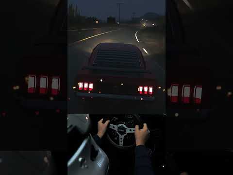 𝐍𝐈𝐆𝐇𝐓 𝐃𝐑𝐈𝐕𝐄 | Sad Hours in Forza | Ford Mustang Boss 302 #shorts