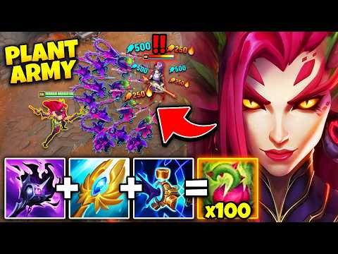 ZYRA BUT I SPAWN AN ARMY OF PLANTS THAT DESTROY YOU! (RUN AWAY OR DIE INSTANTLY)