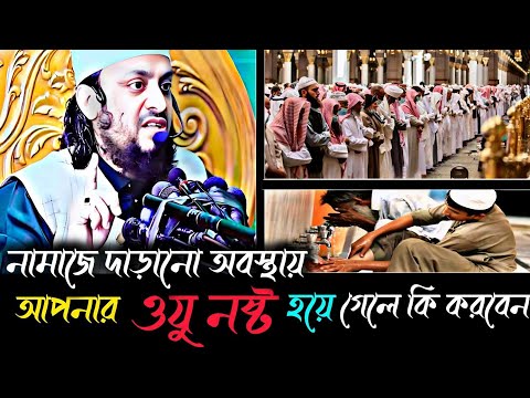 নামাজে দাঁড়ানো অবস্থায় আপনার ওযু নষ্ট হয়ে গেলে কি করবেন | Abdul hi Mohammad Saifullah Waz 2024