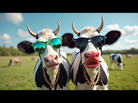 FUNNY COW DANCE 🤣🐮| COW SONG _ COW VIDEOS | DANCING COW | ANIMAL SOUND