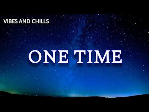 One Time (Lyrics) - Justin Bieber