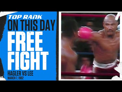 Marvin Hagler vs William "Caveman" Lee | MAR 7, 1982 | FREE FIGHT