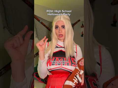 POV: High School Halloween Party. Part 3. #skit #comedy #funny #acting #school #halloween